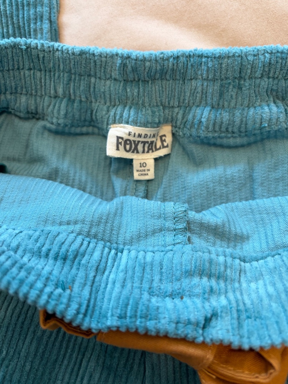 Teal Corduroy Kids Casual Bottoms NWOT